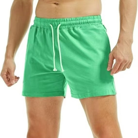 2026 Summer New Sports Casual Shorts Men's Three-Quarter Pants Knee-Length Knit Plus-Size Fitness Shorts 2026 Summer New Sports Casual Shorts Men's Three-Quarter Pants Knee-Length Knit Plus-Size Fitness Shorts