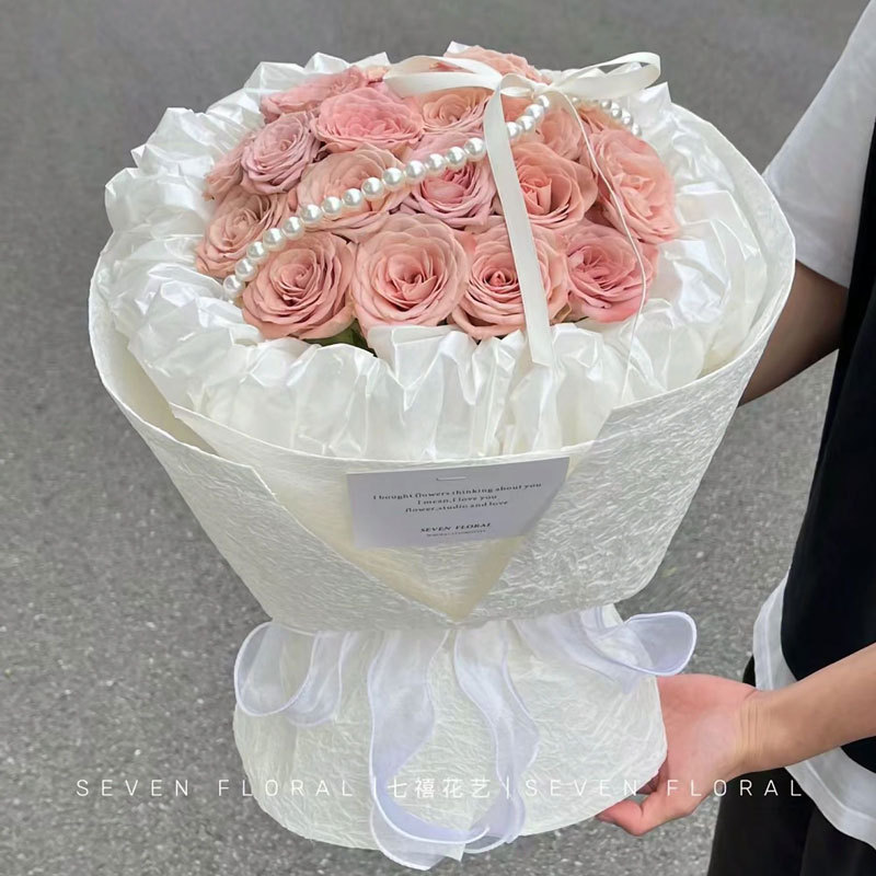 Creativo plegado artesanal papel de piedra modelado papel de textura ramo de flores papel de embalaje impermeable papel de arte floral al por mayor image 5