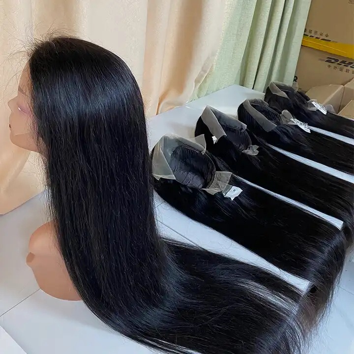 100% Brazilian Raw Human Hair Wig 13X4 Lace Frontal Wig 100% Brazilian Raw Human Hair Wig 13X4 Lace Frontal Wig