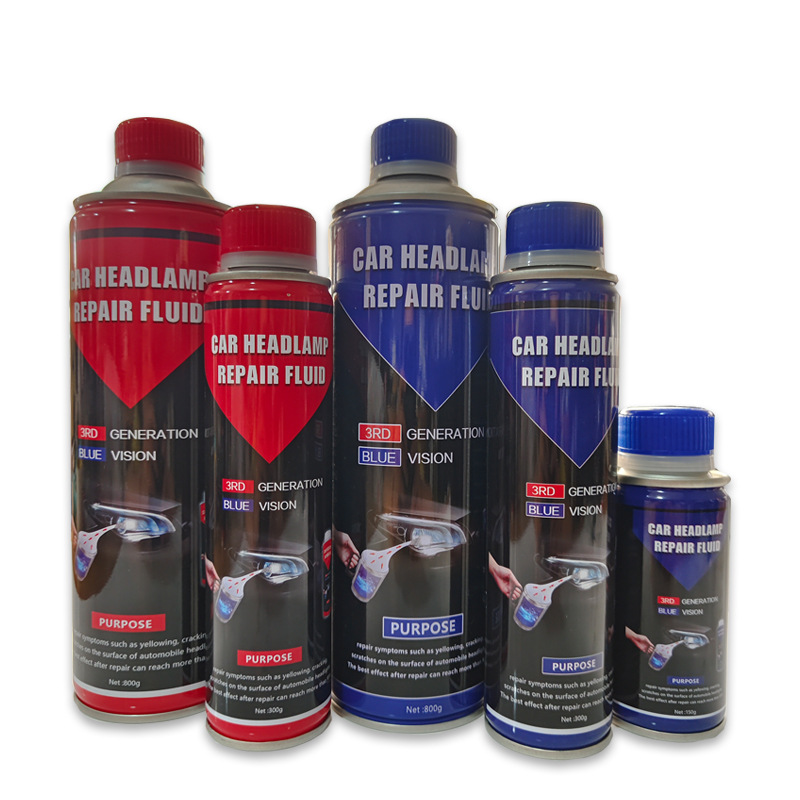 El comercio exterior del coche faro herramienta de reparación traje de calefacción atomización equipo de renovación de la lámpara del coche de recubrimiento de hielo azul líquido