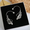 Advanced ear clips, earrings, no pierced ears, simple and elegant design, high-quality style, 2022 collection