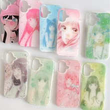 小红书爆款黑沼爽子适用苹果17promax手机壳iPhone16创意15可爱14