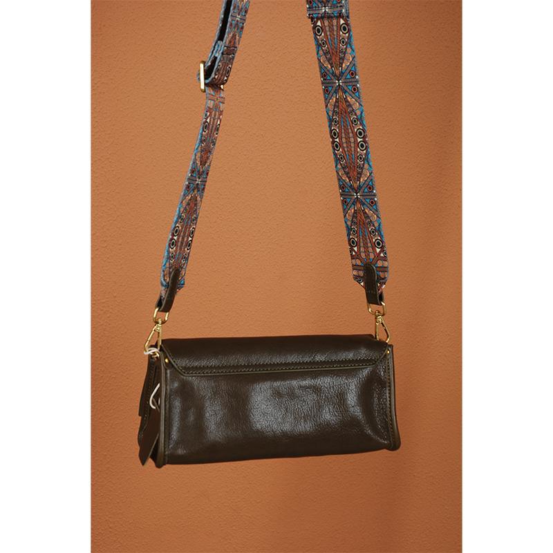 Ladies Leather Shoulder Bag Versatile Underarm Clutch Handbag_voghion.com