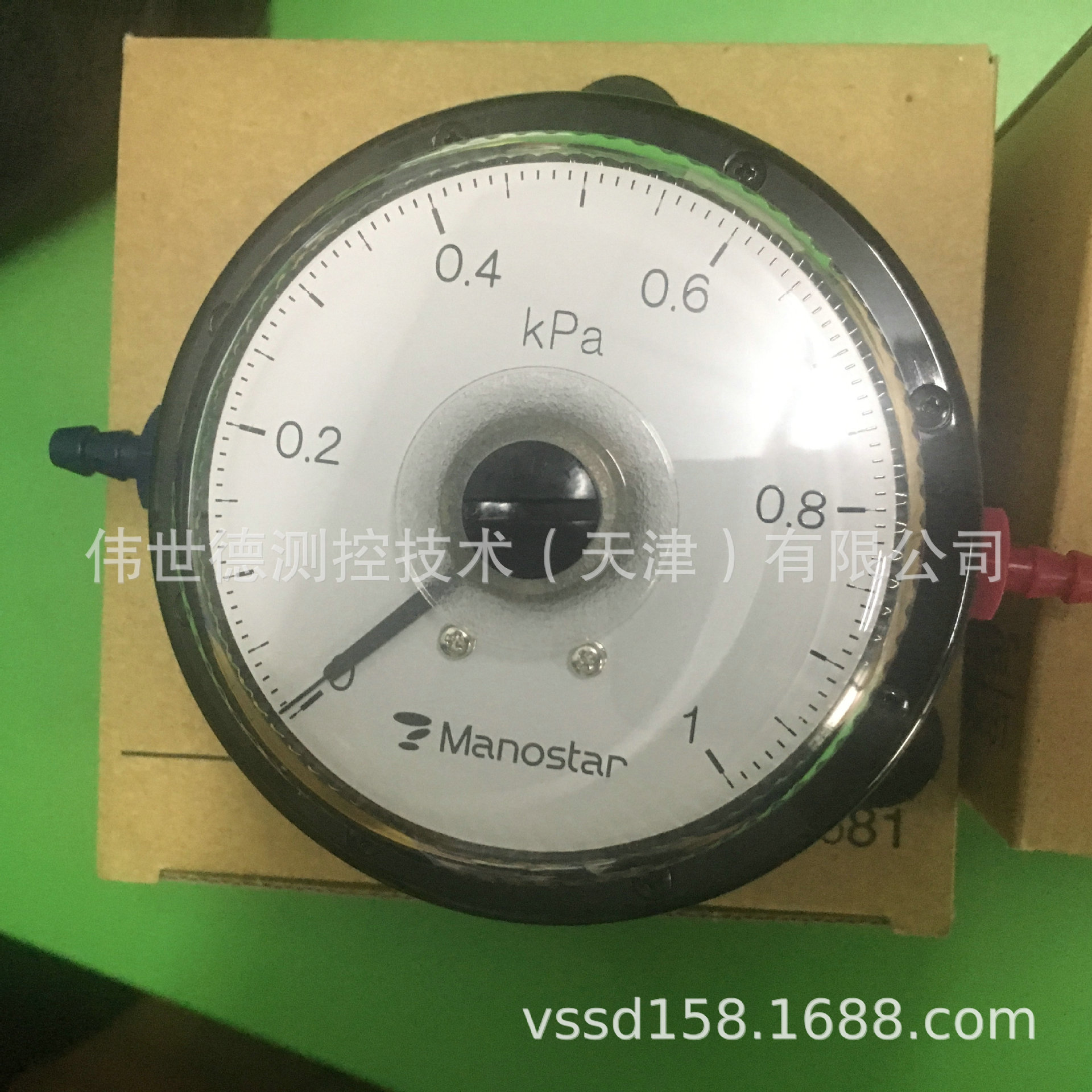 山本电机MANOSTAR  差压计W081FN1E  正品全新