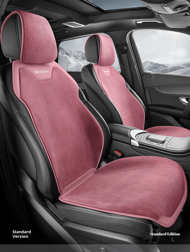 Plush Cushion Half-Pack Seat Cover Velvet Car Seat Cushion Winter Seat Cover Cross-Border E-Commerce Hot Selling Car Seat Cushion