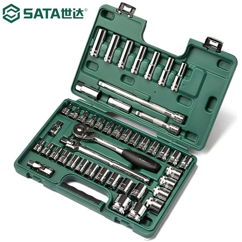 SATA 09006 46pcs 12.5MM serie macho británico conjunto de manga