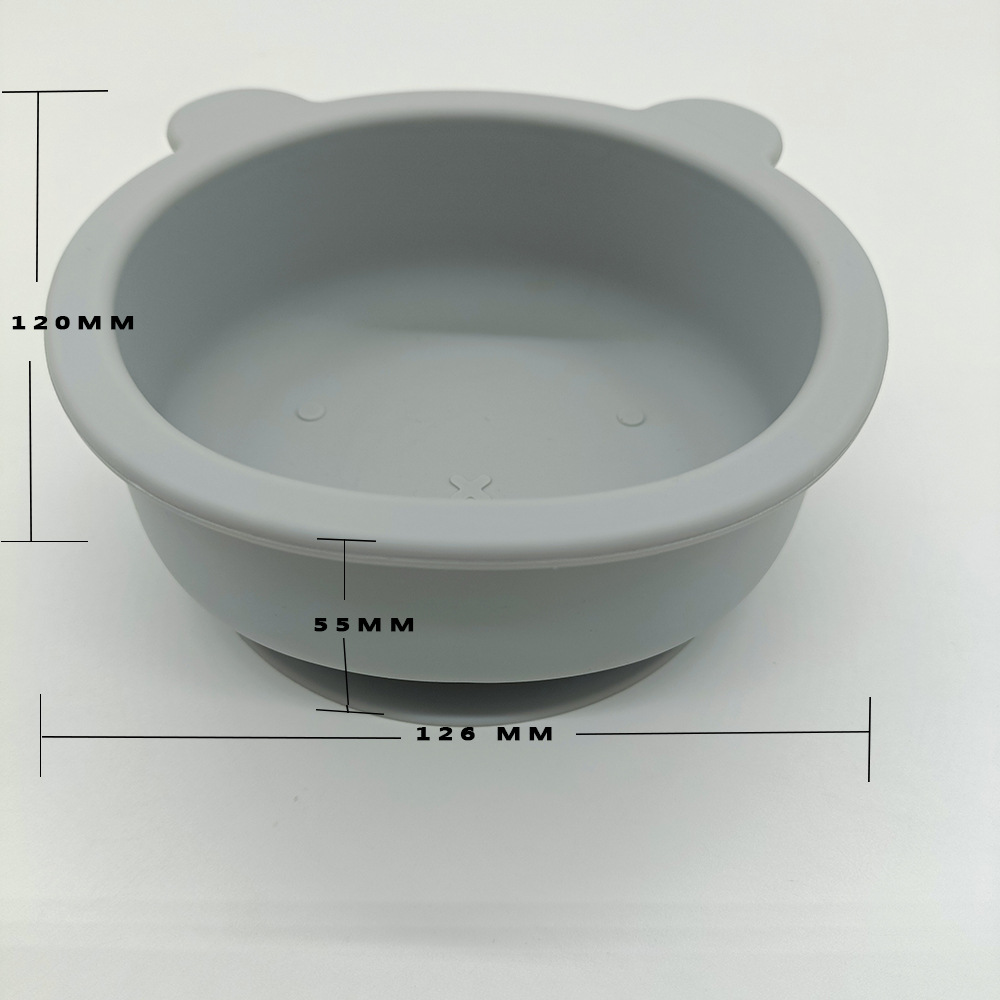 卡通小熊辅食餐盘碗 BEAR BOWL SIZES