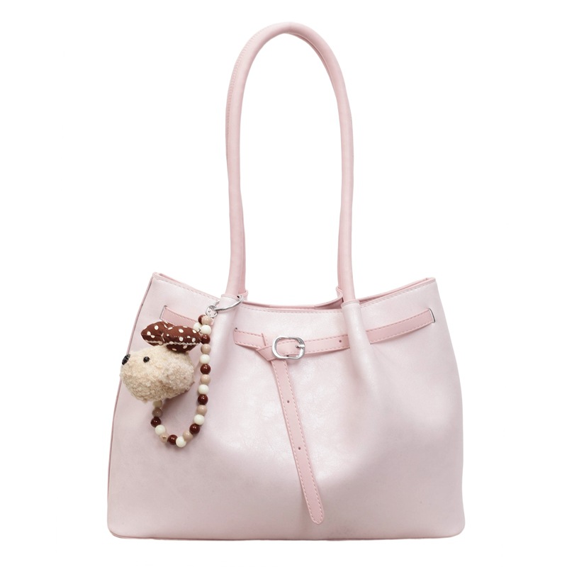 Nueva bolsa de hombro coreana para mujeres 2026 simple moda bolso de brazo para viajar al trabajo bolso de gran capacidad