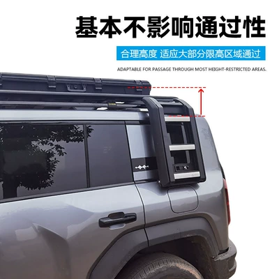 Roof rack Roof Luggage Rack Side Climbing Ladder