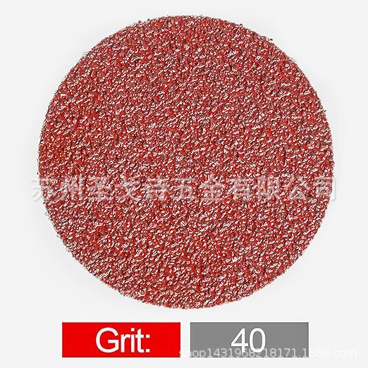 2寸50mm3寸75mm转矩砂碟棕刚玉砂纸氧化铝砂纸螺旋扣砂纸纽扣砂碟