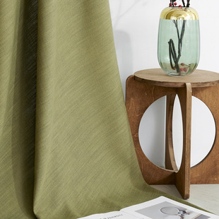 Manufacturer's Ready-Made Pure Color Curtain Fabrics, Cotton and Linen Fabrics, Curtain Semi-Shading Fabrics, Various Tablecloths, Pillow Curtain Fabrics