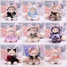 S号40cm玲娜贝儿着替衣服洛丽塔连衣裙套装狐狸玩偶可爱萝莉娃衣