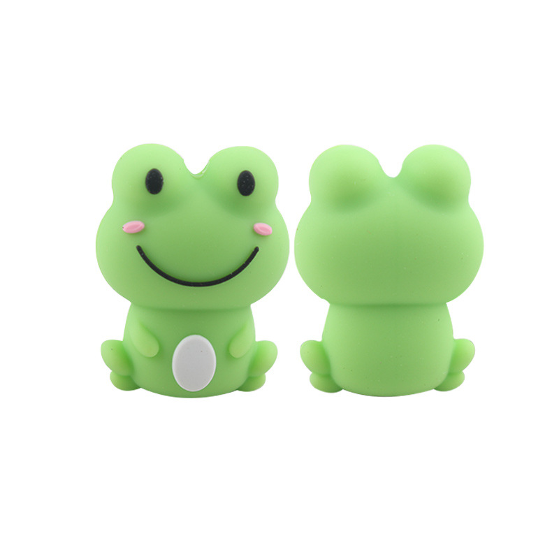 Productos para bebés de dibujos animados 3D animales de silicona joyas DIY bebés creativos tetas cadena de pulsera de goma juguetes accesorios