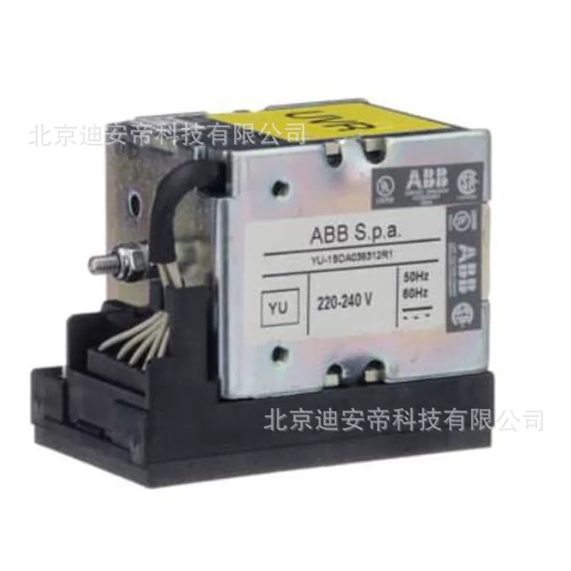 Воздушный автоматический выключатель ABB серии Emax под напряжением YU 220/240V E1/6 1SDA 038312 R1