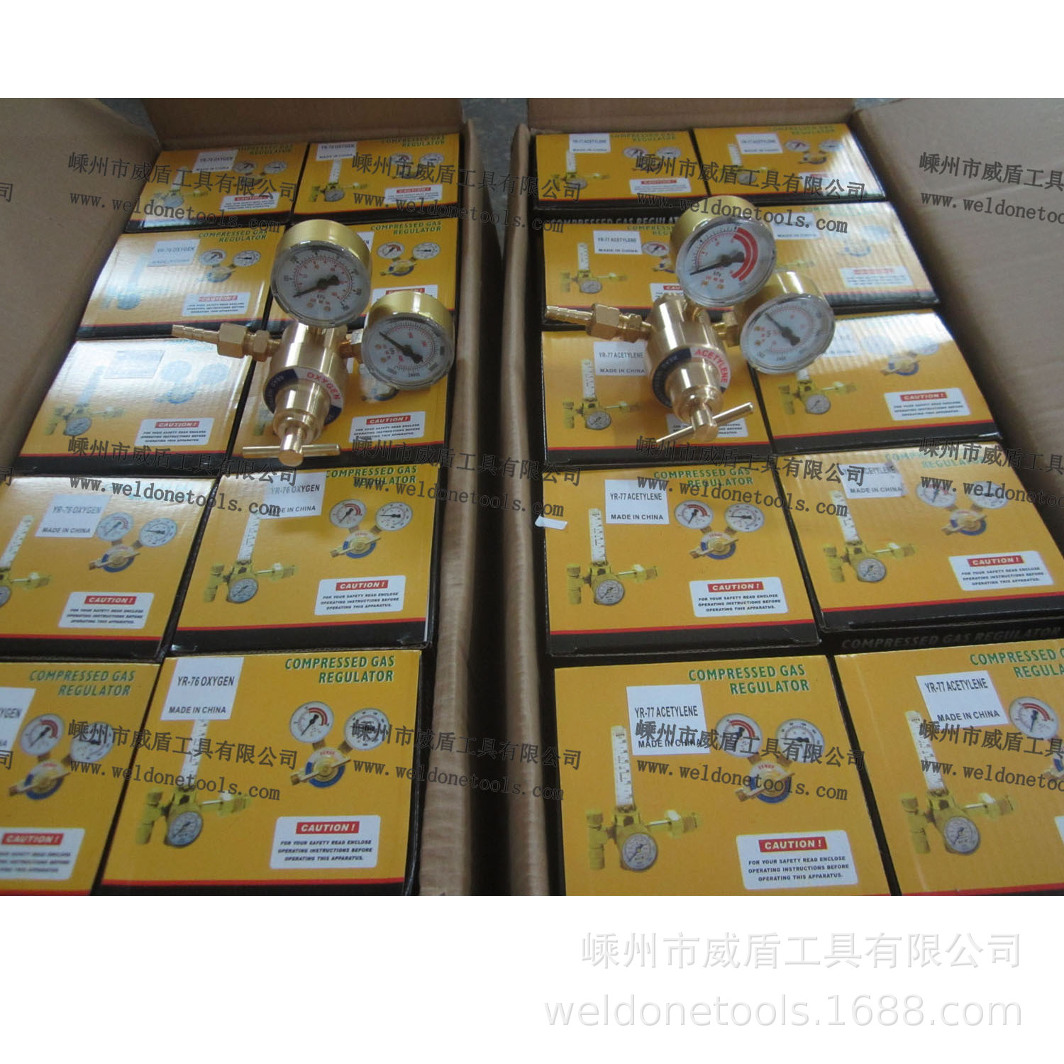 厂家直销VENUS款式氧气乙炔减压器 便携式焊割套装减压器