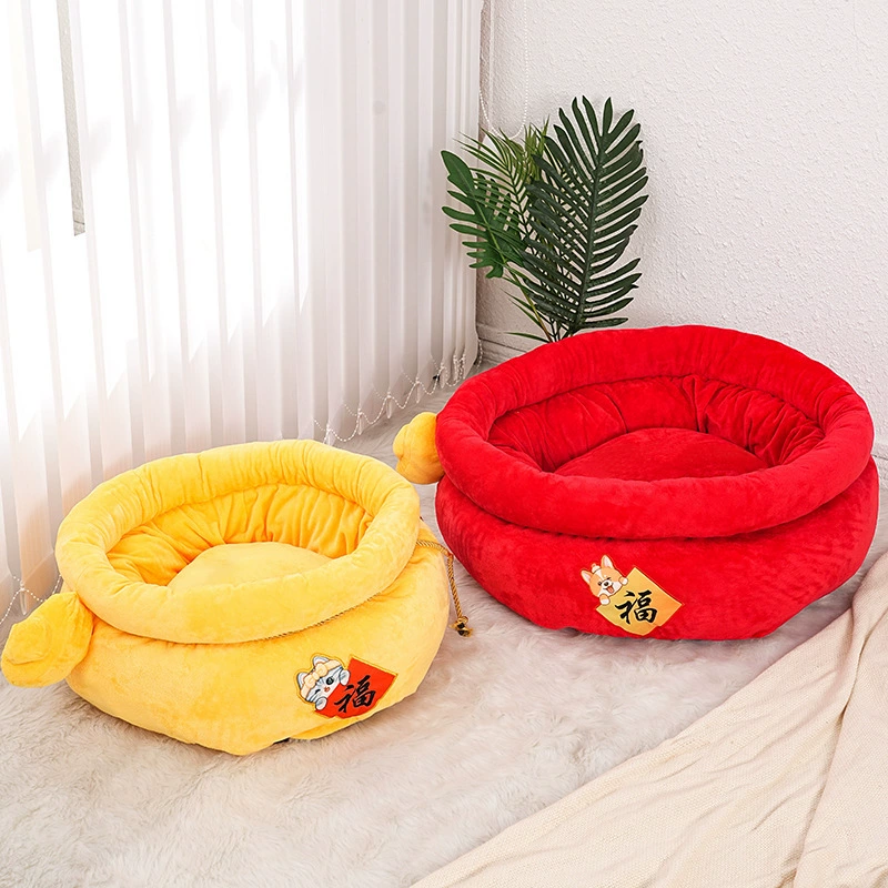 Осенняя и зимняя новая сумка для домашних животных, полная отпечатков, кошачий питомник, кошачий питомник, собачий питомник, теплый коврик оптом