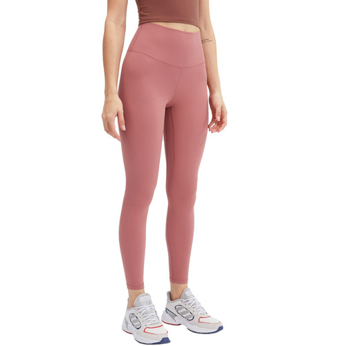 Merillat Merillat  New Yoga Pants Women's High Waist Tight Stretch Running Nine-Point Fitness Pants