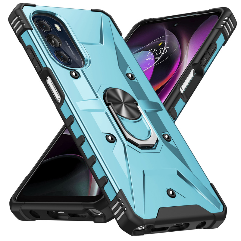 クロスボーダー問界適用MOTO-G-5Gアマゾン保護携帯ケース車載スタンド二合一四角転倒防止|undefined