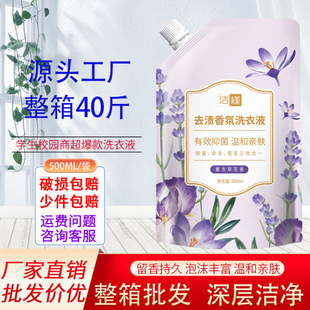 Source Manufacturer Laundry Detergent in Bags, Bulk Purchase, Deep Cleansing, Rich Foam, Long-Lasting Fragrance, Wholesale Promotional Gifts