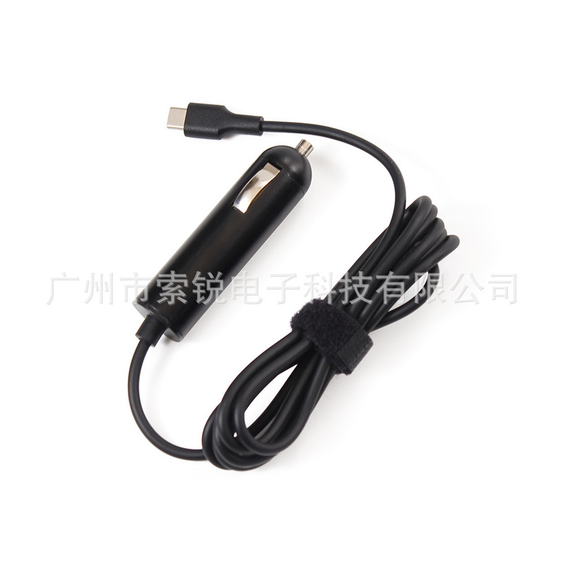 Cross-border NeW Product Suitable for DELL DELL PD65W Car Charger USB TYPE-c Mobile Phone Computer Charger