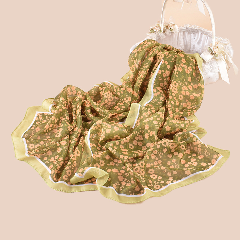 elegant thin shiffon breathable scarf