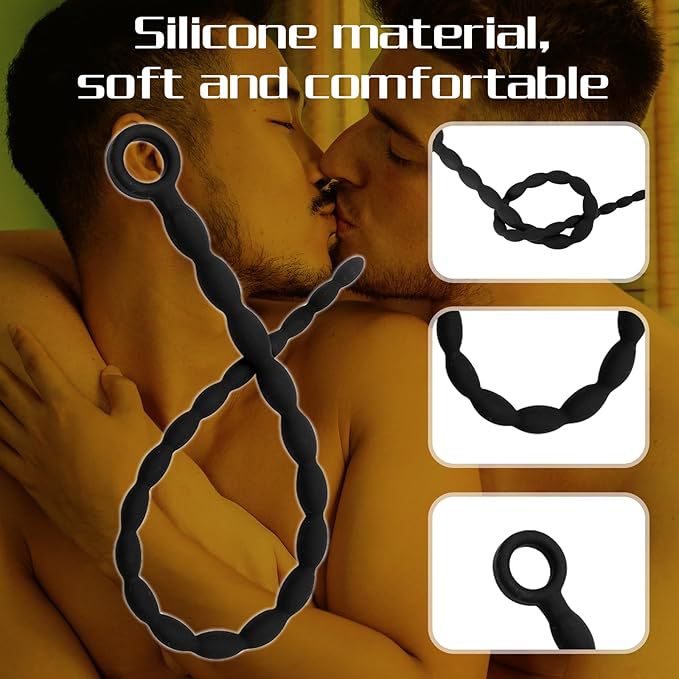 Extra Long Silicone Horse Eye Stick 40cm, Urethral Insertion Training Toy for Men — detail image 4