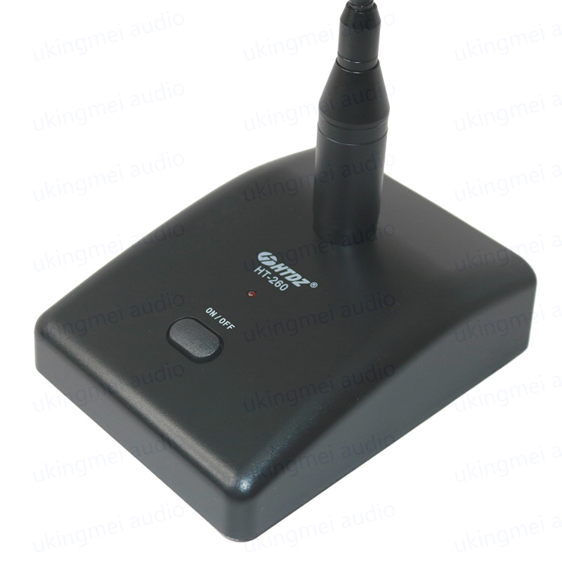 (2개) HTDZ 아이티 HT-260 전문 컨퍼런스 마이크 구스넥 콘덴서 마이크 방송실 리더 음성 마이크
