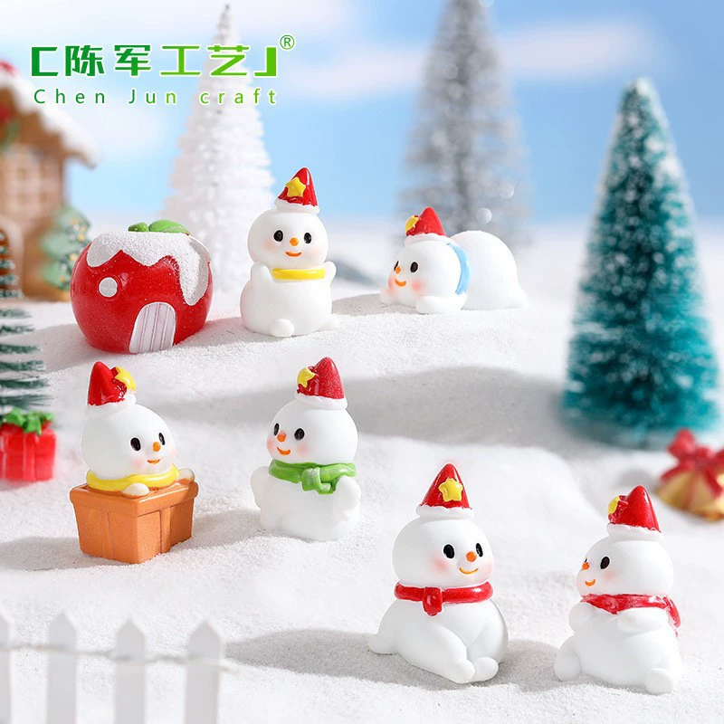 Cartoon cute doll, decorations with accessories, table accessory, micro landscape, DIY decoration
