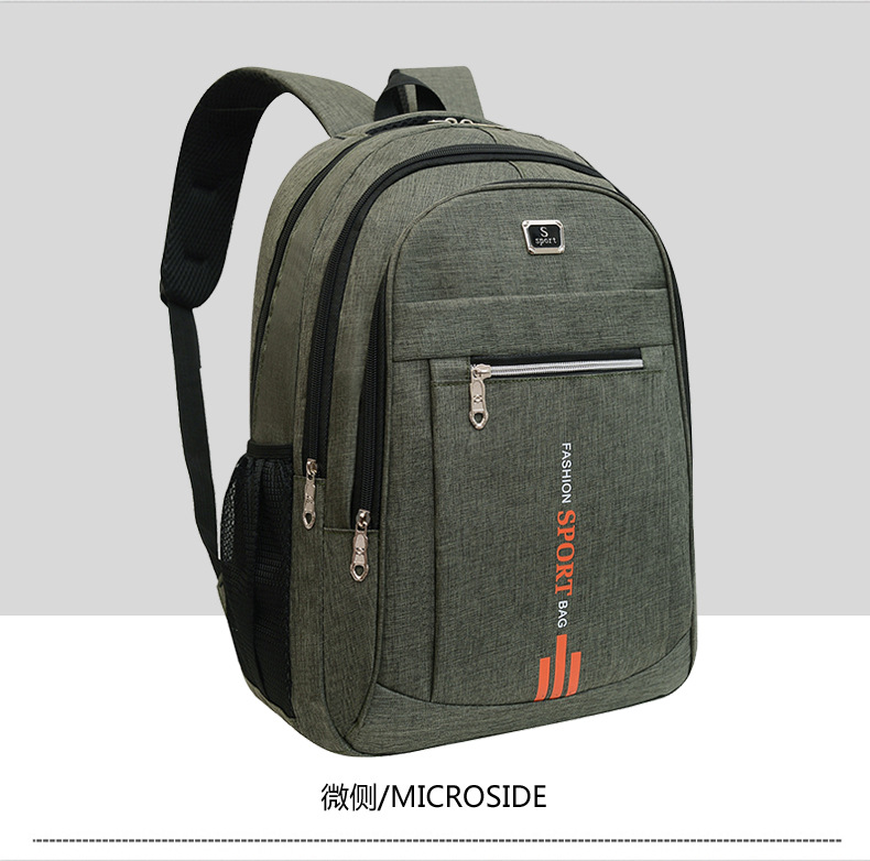 Mochila de negocios, mochila de computadora de viaje, nueva mochila transfronteriza, mochila de comercio exterior para hombres, estudiantes de secundaria para hombres