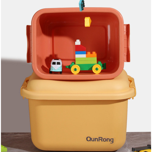 Color clay tool box plastic storage box toy packaging box building block storage box large storage box