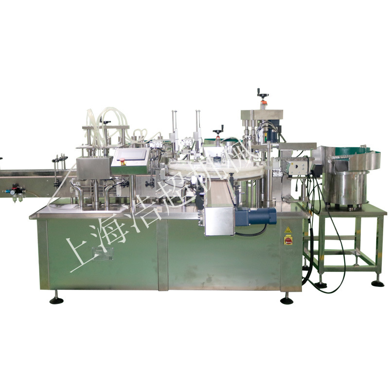 厂家直供喷雾剂灌装机 灌装联动线 液体灌装机，多头灌装喷雾