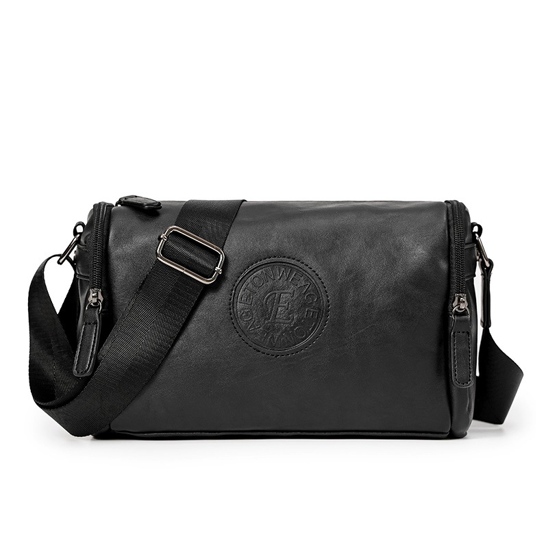 Bolso de mensajero de los hombres de moda bolso de hombro japonés y coreano bolso de hombro impermeable bolsa de cubo de viaje de gran capacidad a cuadros de moda