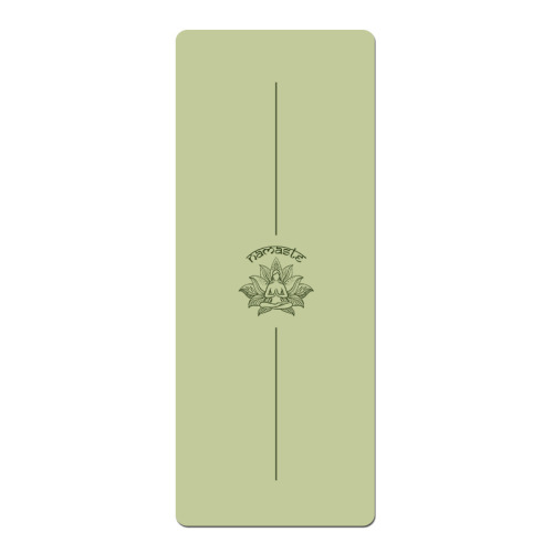 PU natural rubber yoga mat non-slip posture line sports fitness mat thickened dance rich mat home wholesale