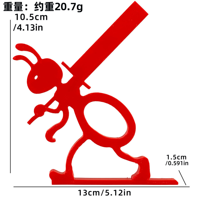 跨境爆品3d打印Ant paper roll holder蚂蚁卷纸架浴室卷纸摆件|undefined