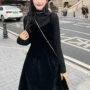 法式风网秋冬新款吊带裙