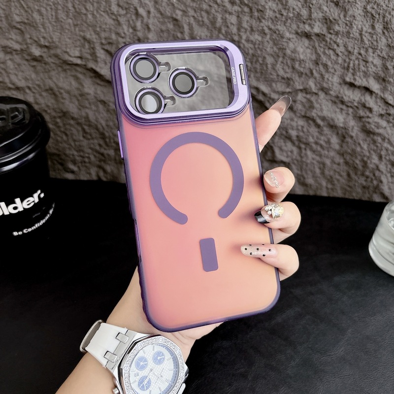 IMD磁吸镜头支架适用iPhone17promax防摔镜头膜苹果16全包手机壳|undefined