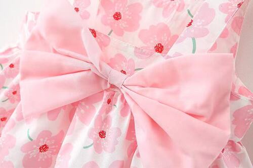 Girls Summer 3 Cute Princess Dress for Baby Girls Korean Version Pure Cotton 1-2-4 Years Old Summer Outfit Trendy Dress Dropshipping