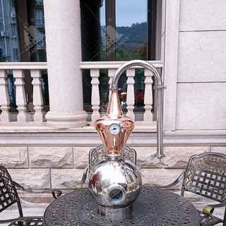 家用家用小型金酒蒸馏器 纯露蒸馏设备 自媒体颜值担当