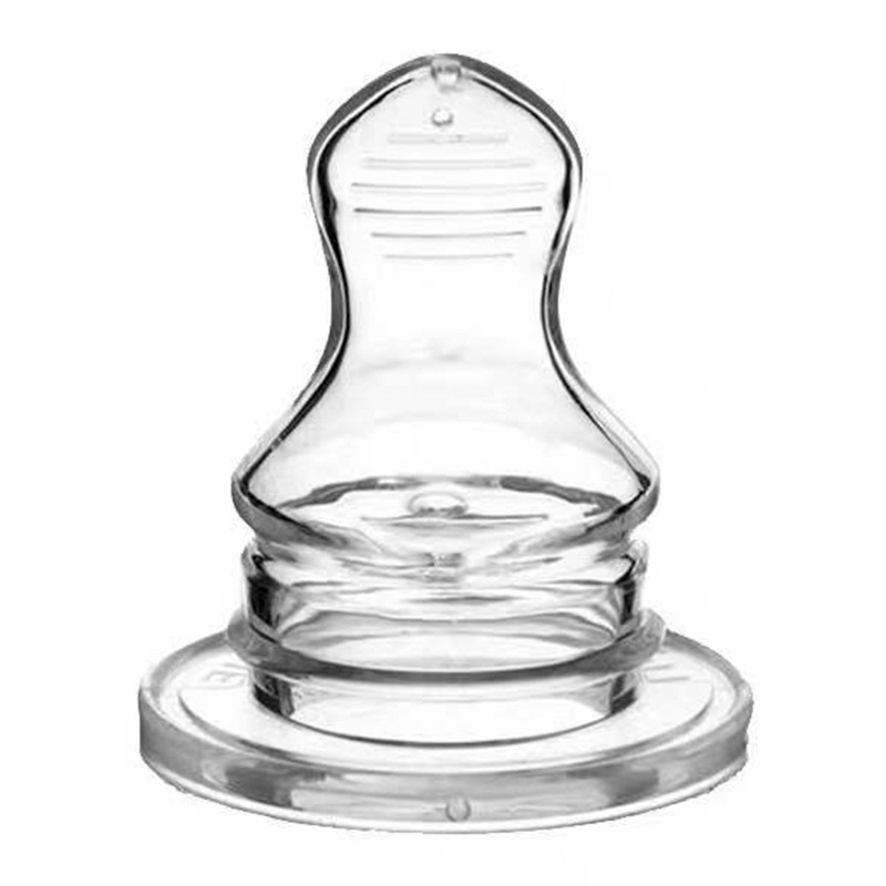 Simulación pulgar alimentación pezón fábrica al por mayor bebé mordida música no agujero alimentación silicona leche materna pezón