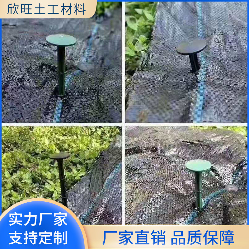 防草布果园园艺抗老化黑色防草布农用地膜透气盖草塑料编辑防草布