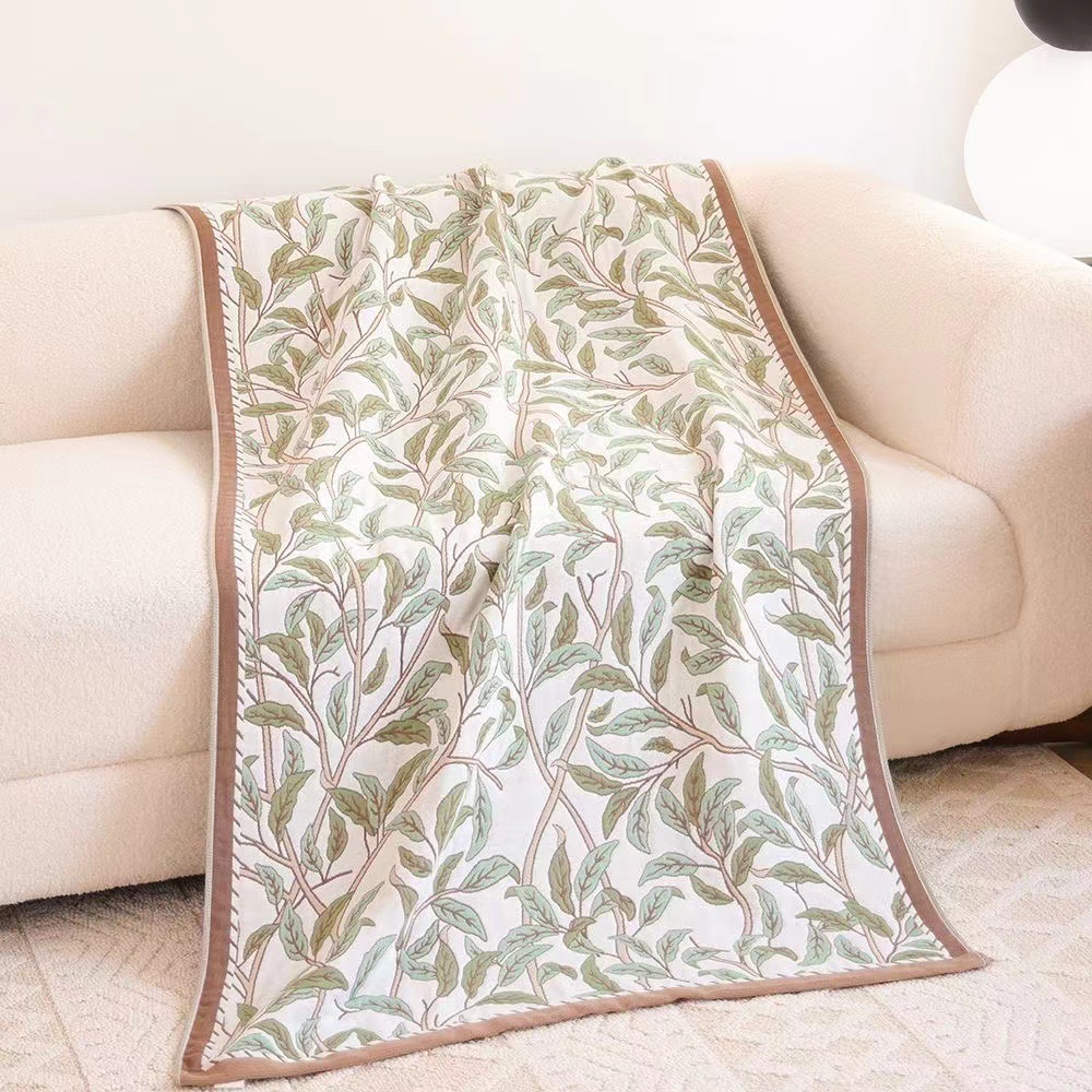 Cotton gauze quick dry beach bath towel for home use