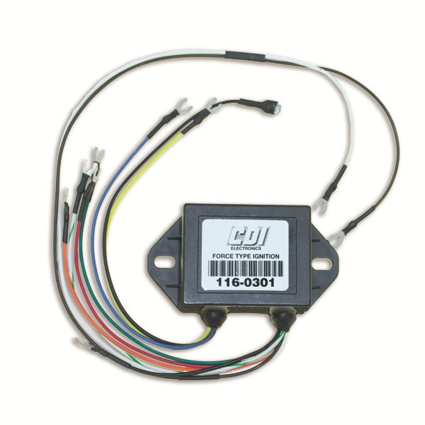 Зажигание Mercury Force, 2 цилиндра, 9,9–25 л.с., 116-0301, детали