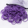 Children's elastic hair rope, hair accessory handmade, 20 colors, European style