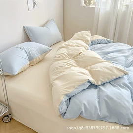 四件套;化纤床垫;纤维被