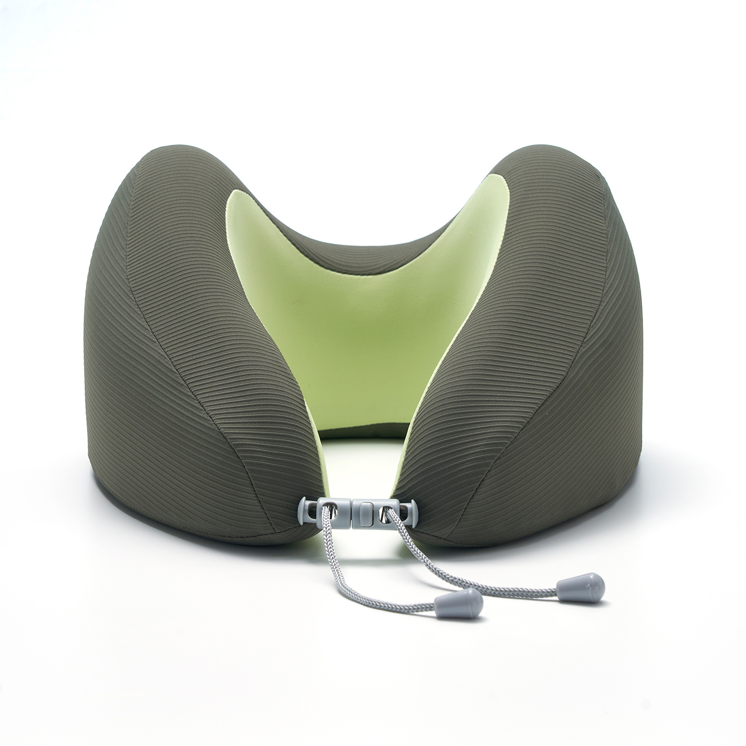 Saien nueva espuma de memoria almohada en forma de U almohada de viaje portátil cómoda almohada para el cuello almohada de descanso para el almuerzo almohada cervical almohada en forma de U