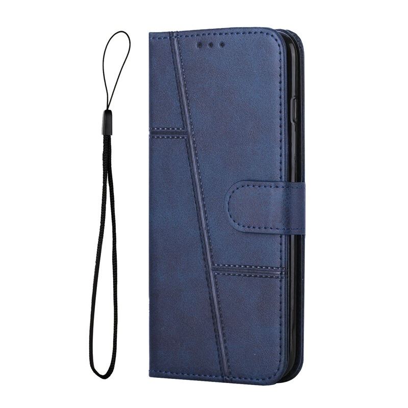 Suitable for Infinix hot 40i mobile phone leather case Voice smart 8 calfskin flip bracket protective case