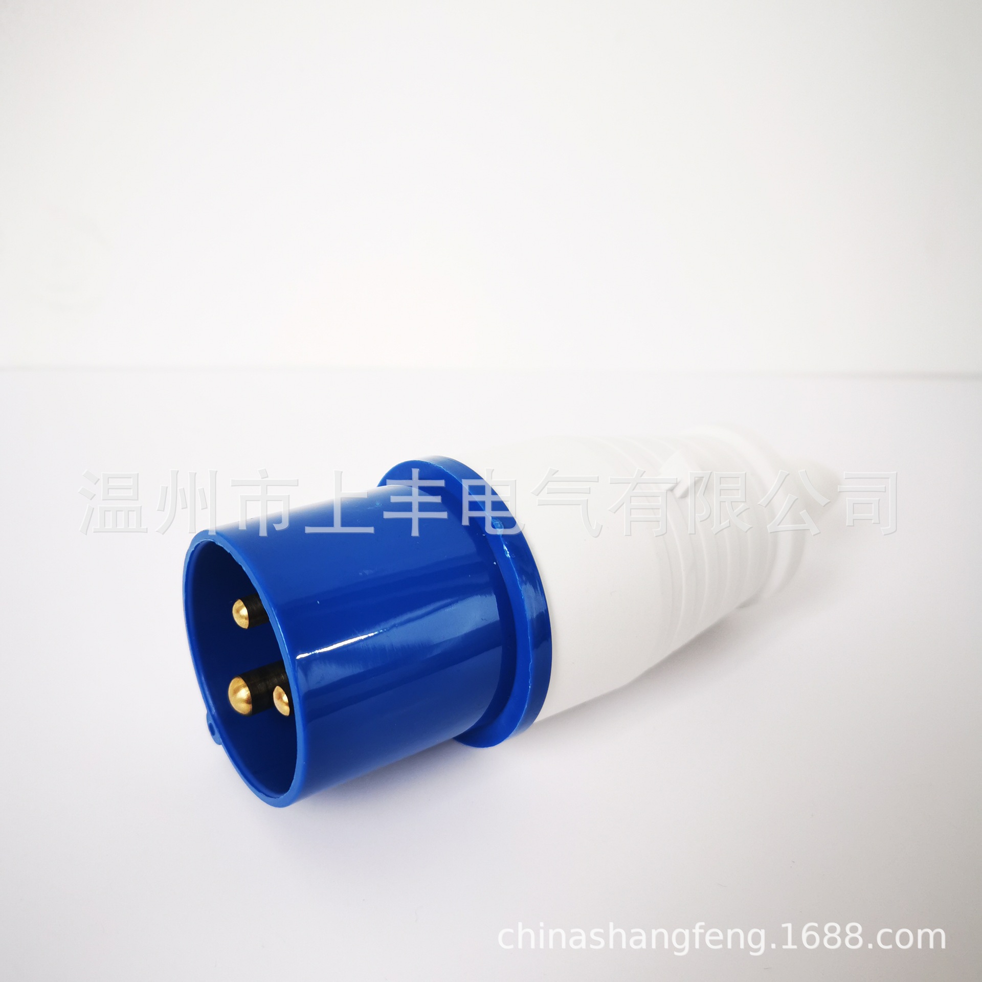 上丰 经济款工业插头明装插座暗装直插连接器 工地用便携可移动