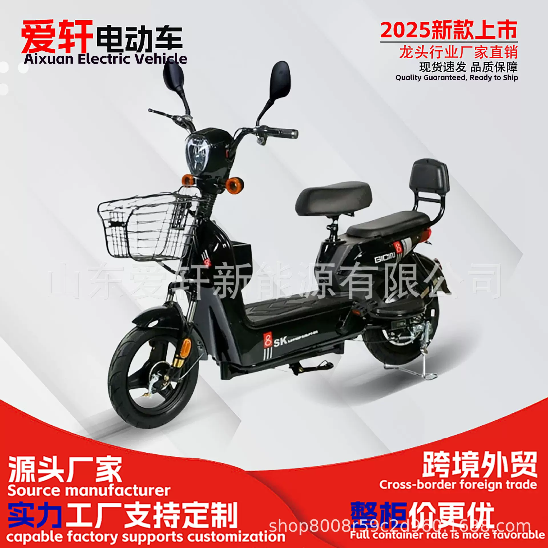 跨境外贸金鹰电动车厂家批发两轮电瓶车电动自行车电摩跨境专供