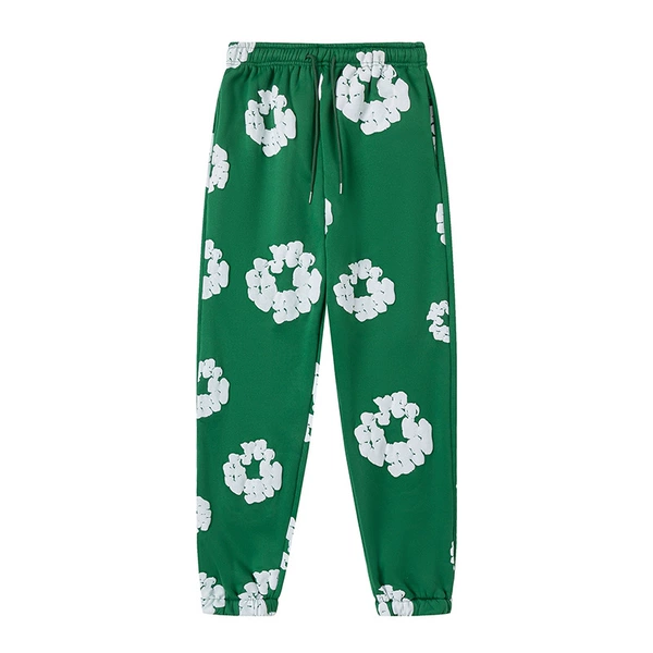Green trousers