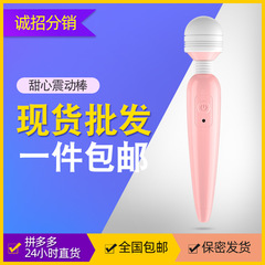 New Strong Shock Variable Frequency AV Vibrator for Women, Charging AV Vibrator, Silicone AV Vibrator, Dropshipping